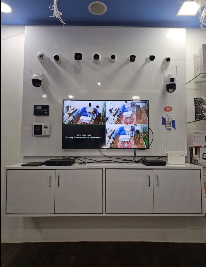 Camera Display Showroom
