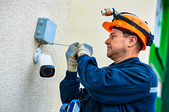 PTZ Camera Pole Mounting